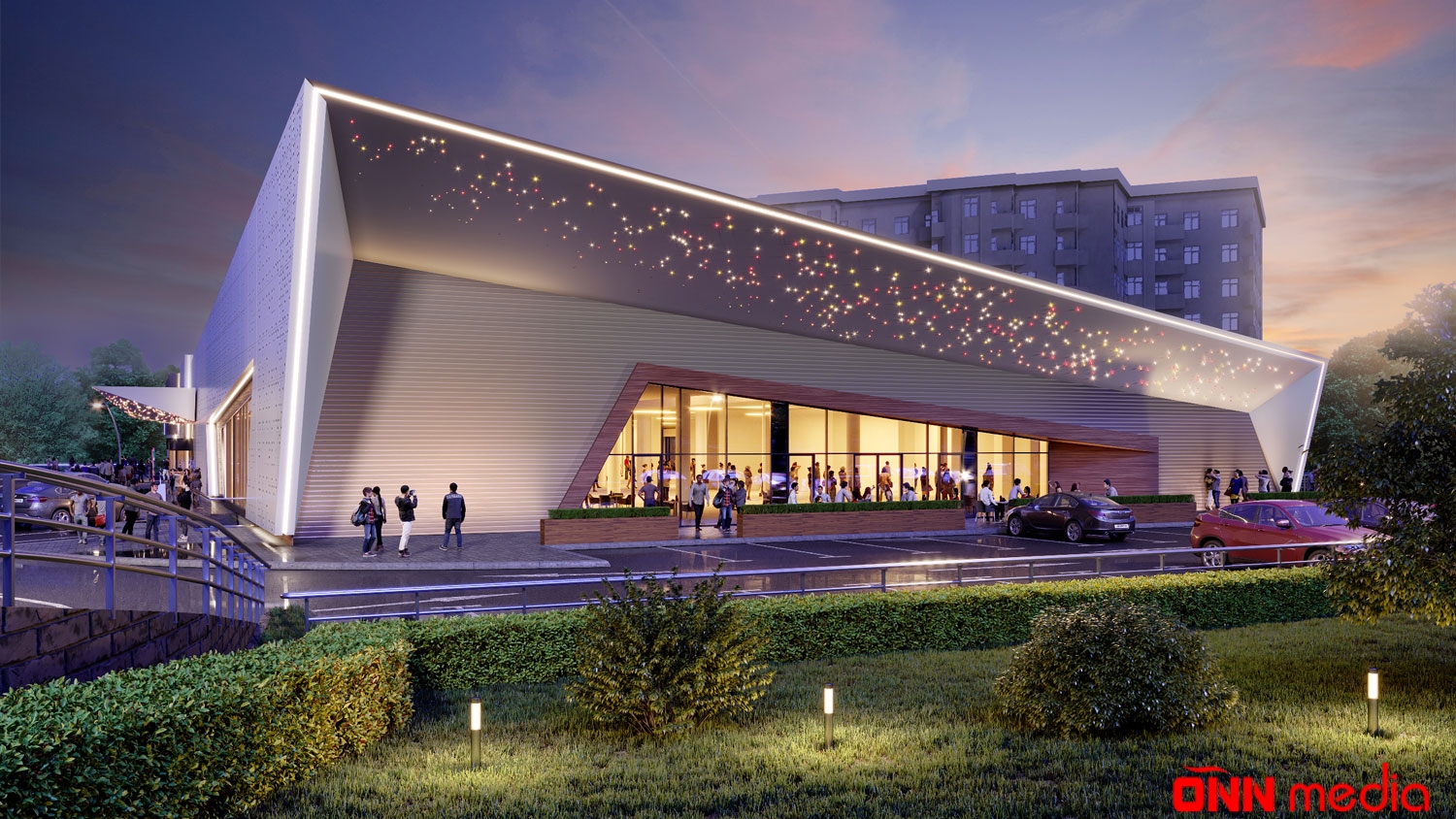 Bakıda tikilən "Zefir Mall" belə olacaq - FOTOLAR