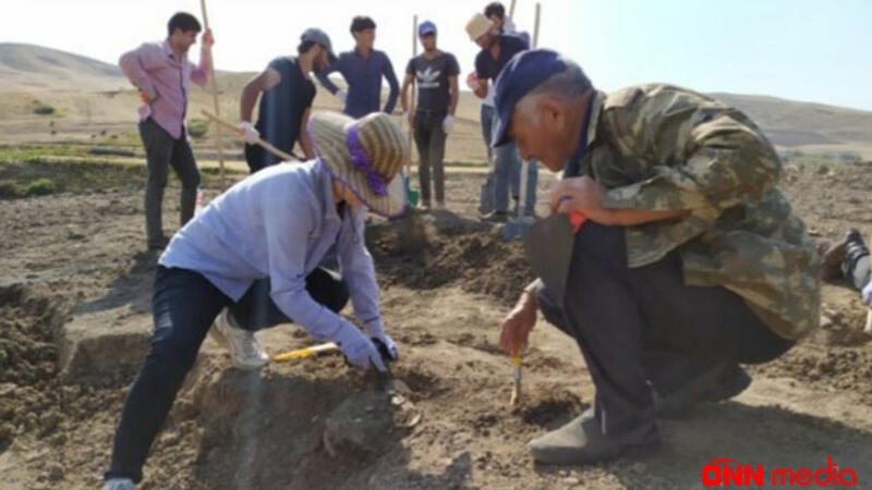 Cəlilabadda qədim məzarlıq tapıldı