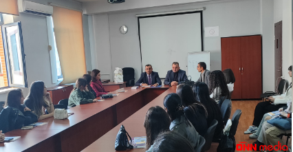 "Zəngəzur" toponiminin qədim etnogenez tarixi - kitabının  təqdimatı olub - Xəzər Universitetində