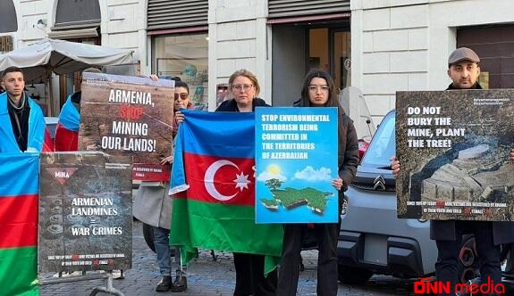 Romada mina terroruna qarşı aksiya keçirildi